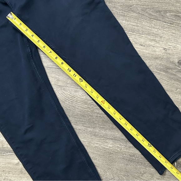 Banana Republic Mens 5-Pocket Slim Fit Pants Blue 34x29 Stretch Cotton Twill F23 - Picture 6 of 7